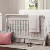Kalani 4-in-1 Convertible Wood Baby Crib in White